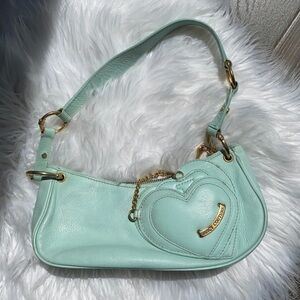 VTG RARE Y2K Juicy Couture Tiffany Blue Turquoise Mint Shoulder Bag Purse